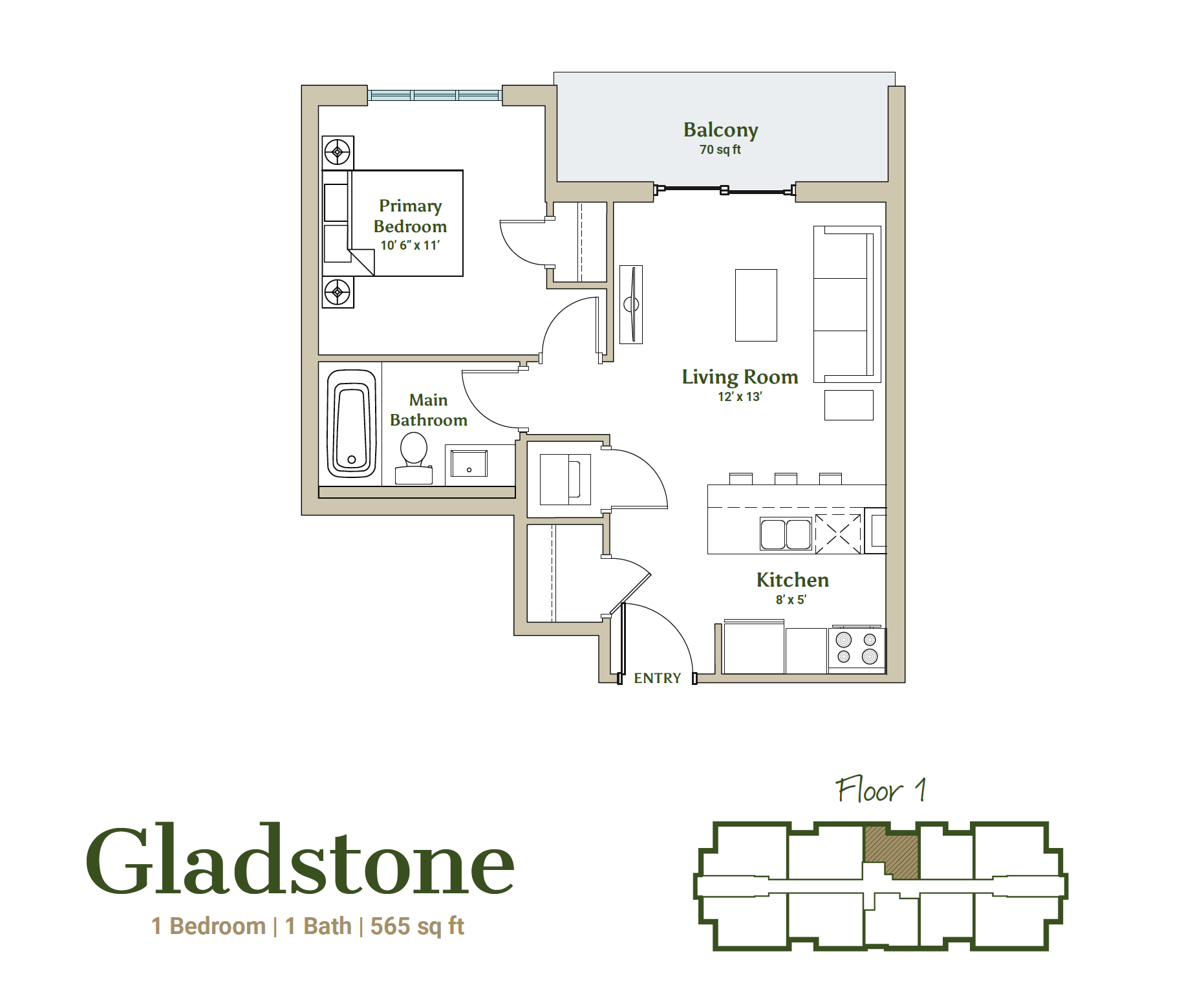 Gladstone Floorplan